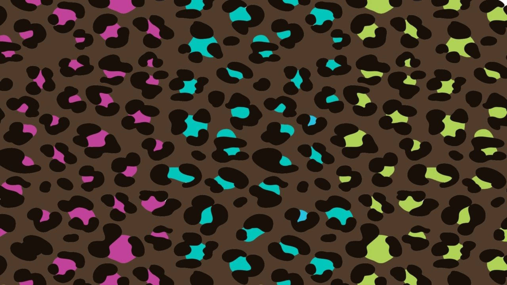 Cute Leopard Print Background Wallpaper
