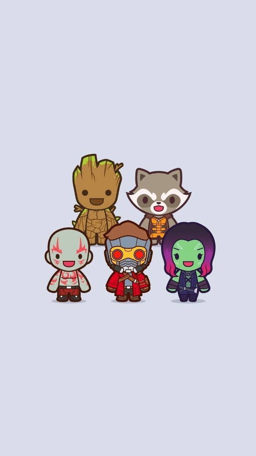 Cute Marvel Achtergrond