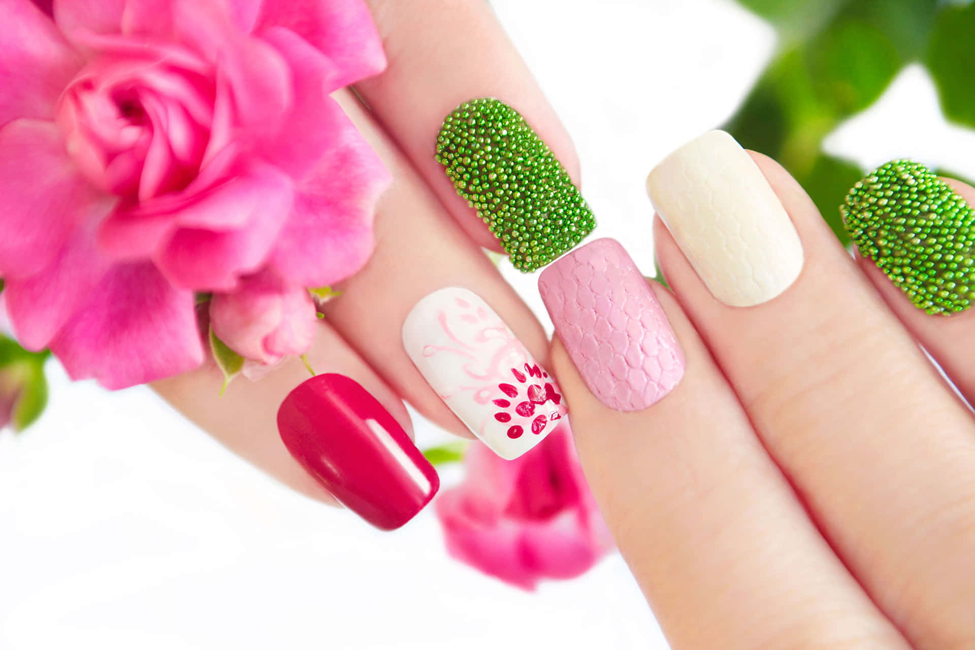 Bright Cute Summer Nails - living after midnite | Lifestyle Blog