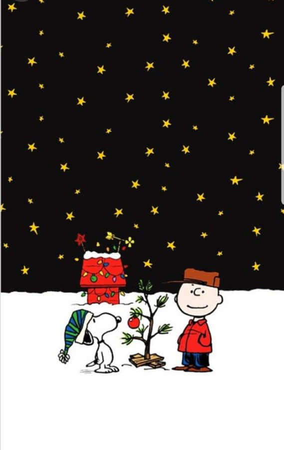 Cute Snoopy Christmas Fond d'écran