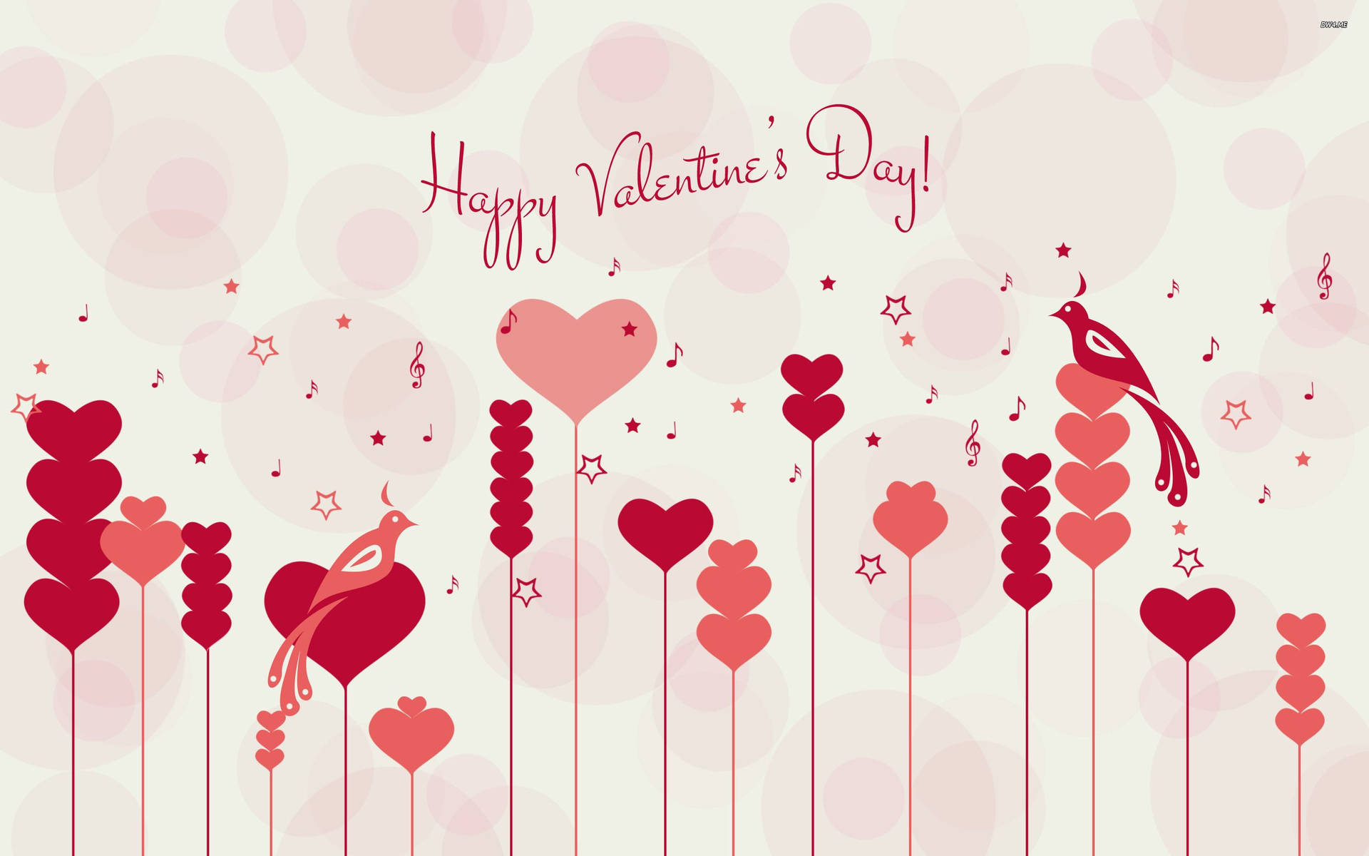 Cute Valentines Day Background Wallpaper