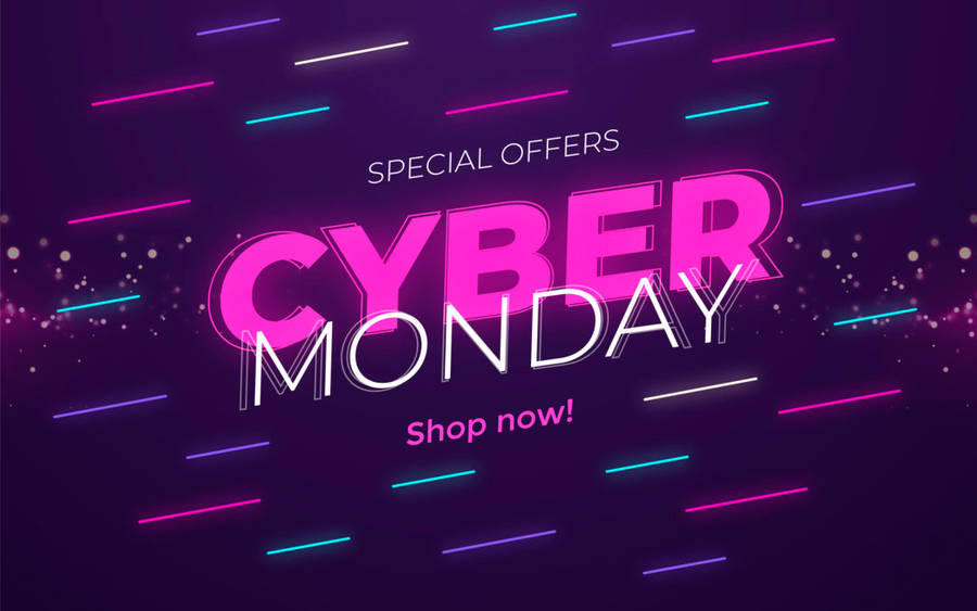 Cyber Monday Background Wallpaper