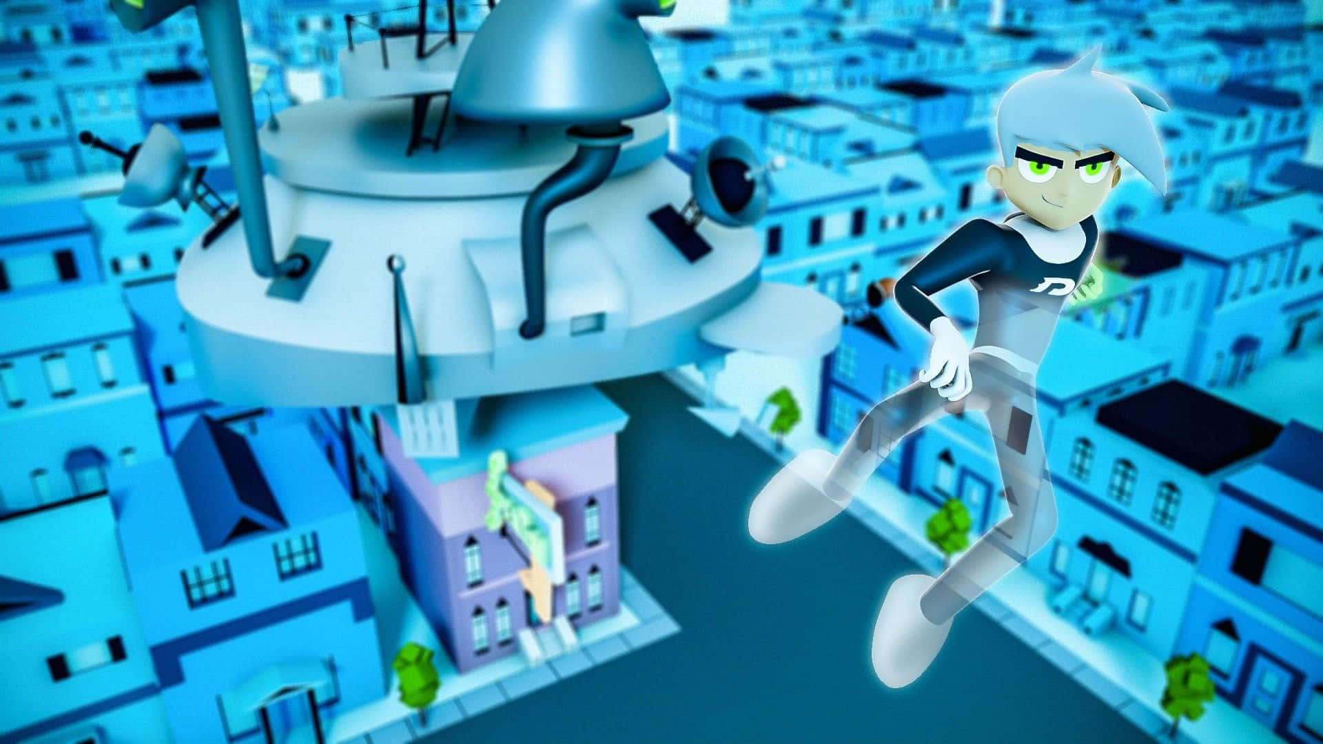 Danny Phantom Bakgrunnsbildet