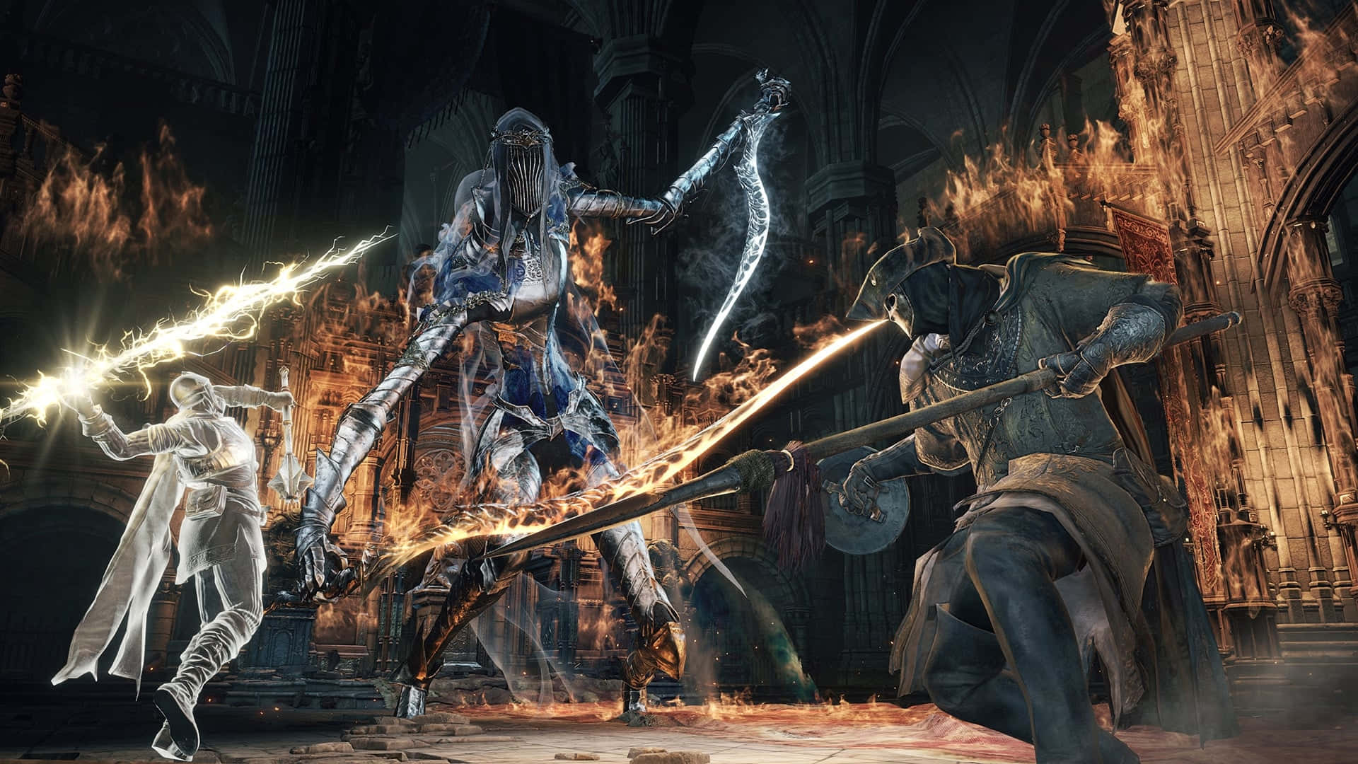 dark souls bosses wallpaper hd