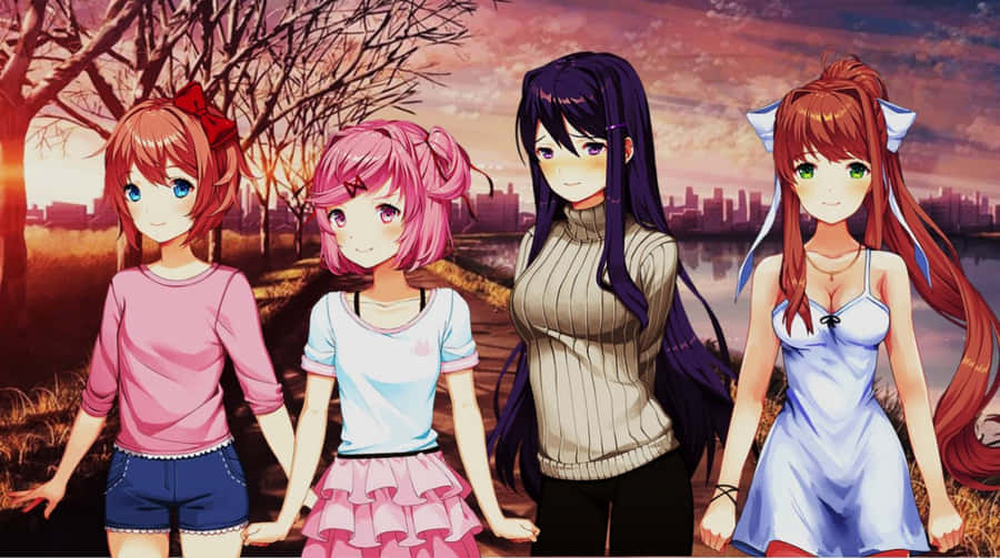 Ddlc Taustakuva