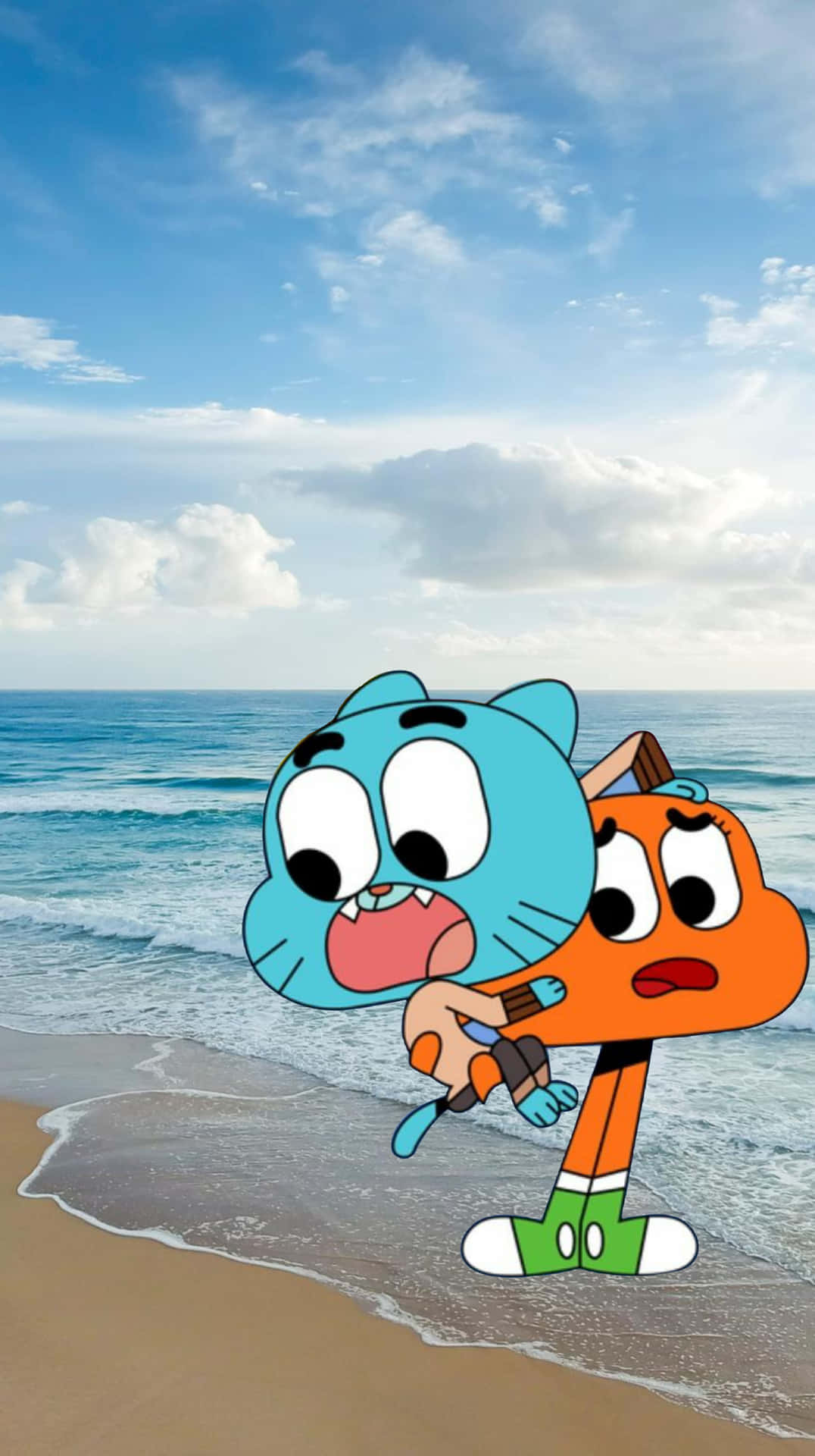 De Geweldige Wereld Van Gumball Achtergrond