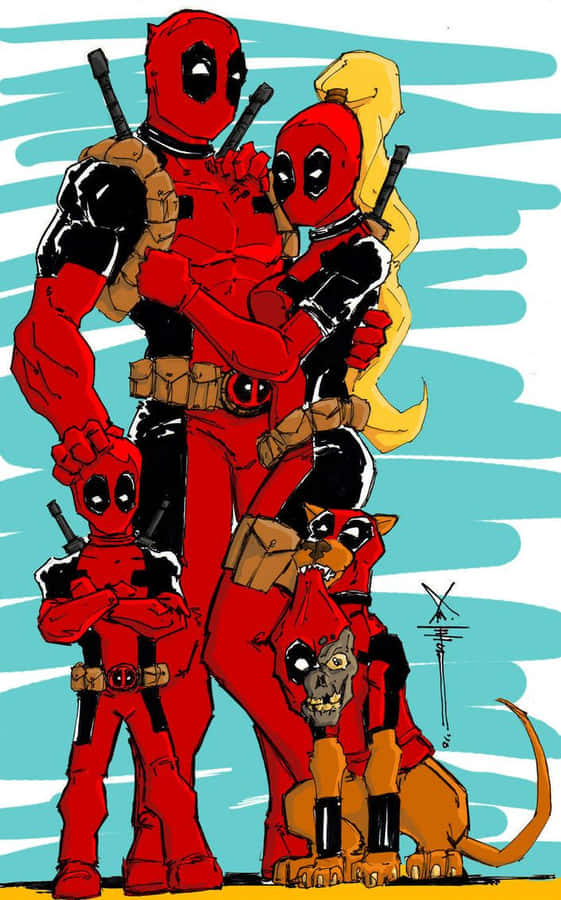 Deadpool Dan Lady Deadpool Wallpaper