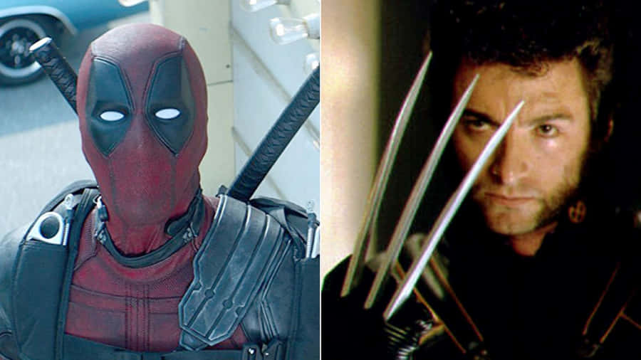 Deadpool En Wolverine Achtergrond