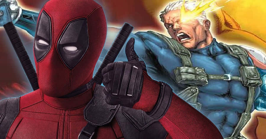 Deadpool Ja Cable Taustakuva