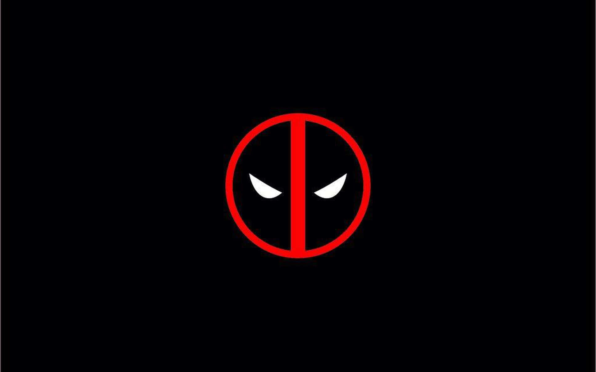 Deadpool Logo Background Wallpaper