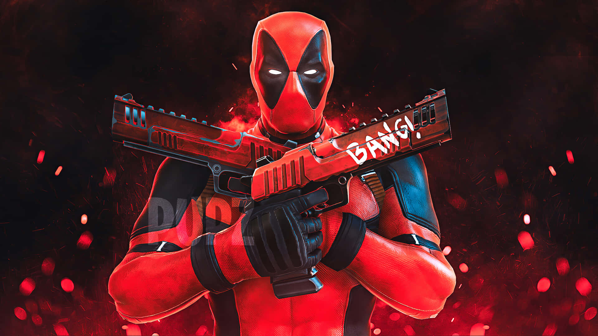 Deadpool Logo Bakgrunnsbildet