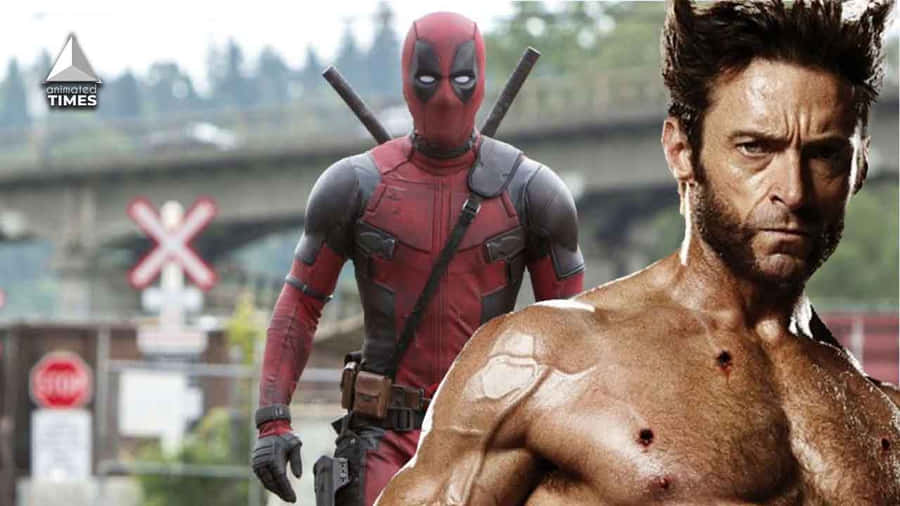 Deadpool Og Wolverine Bakgrunnsbildet