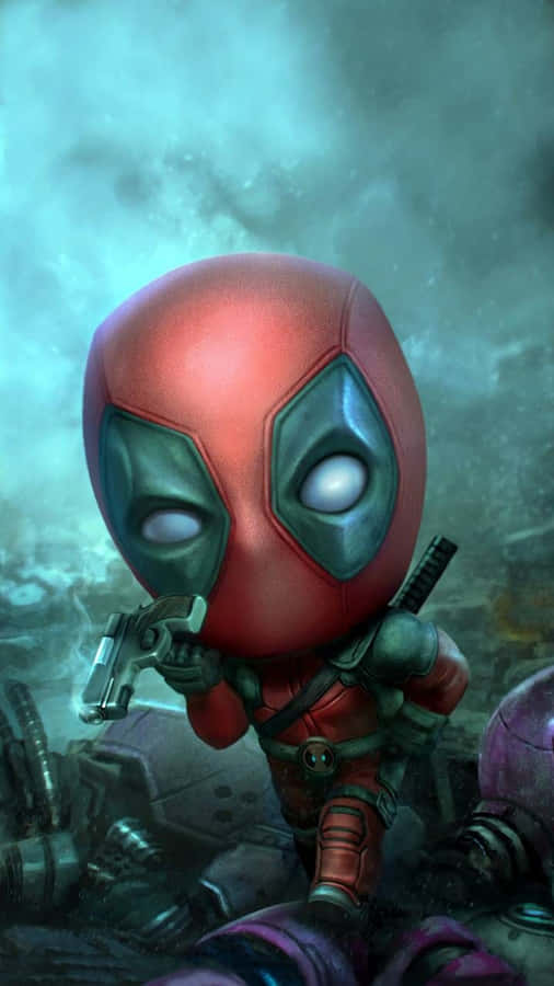 Deadpool Tegneserie Bakgrunnsbildet