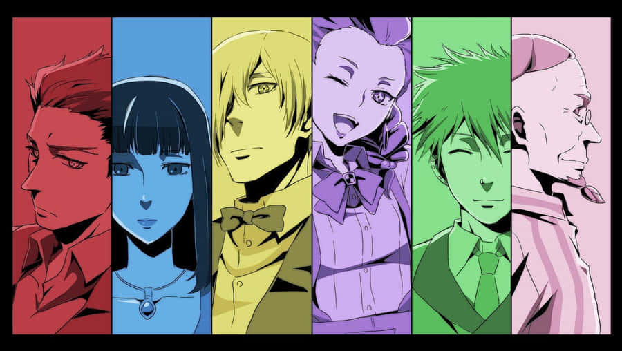 Death Parade Ginti Achtergrond