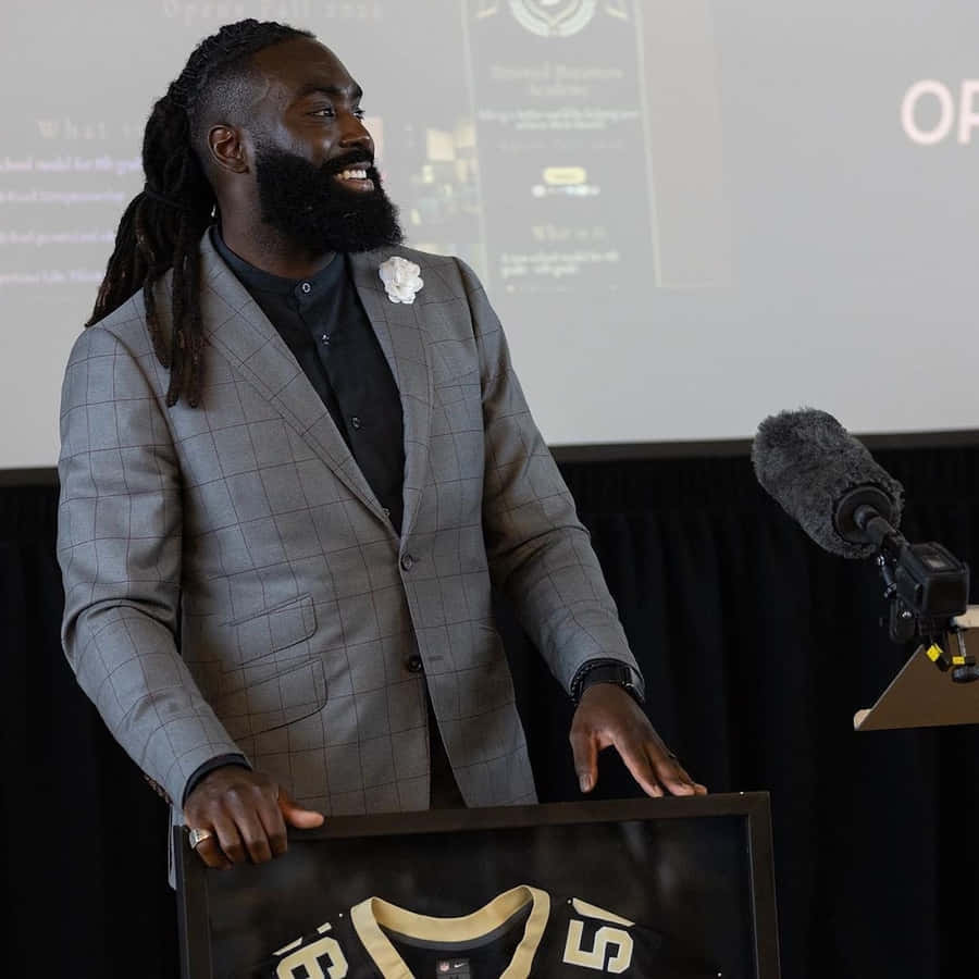 Demario Davis Bakgrunnsbildet