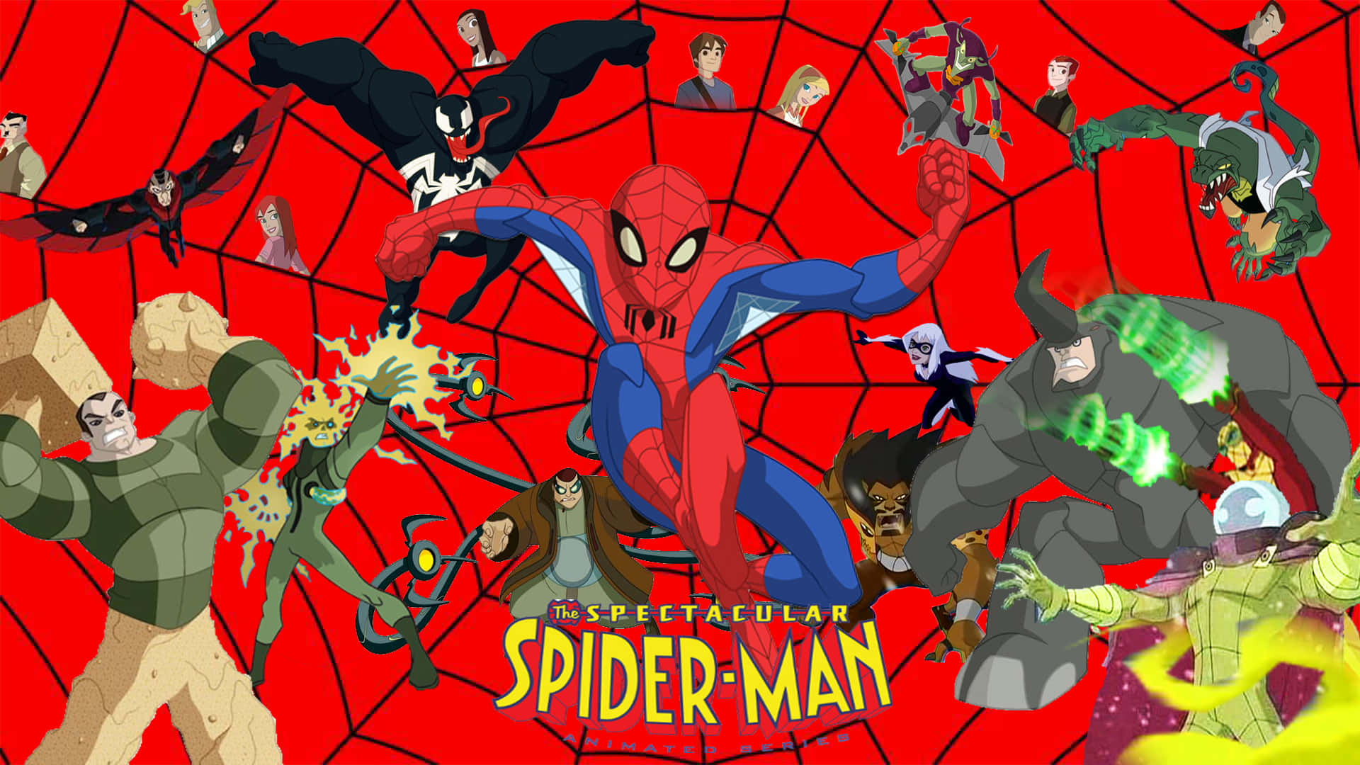 Den Spektakulære Spider-man Wallpaper