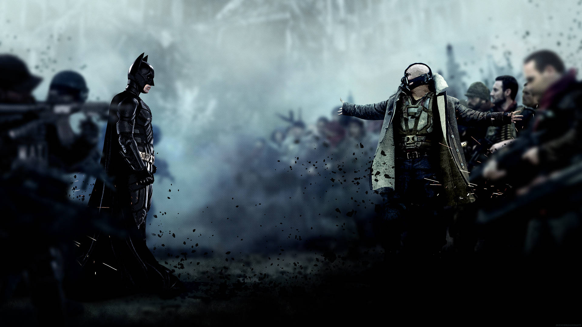 Der Dark Knight Hintergrund