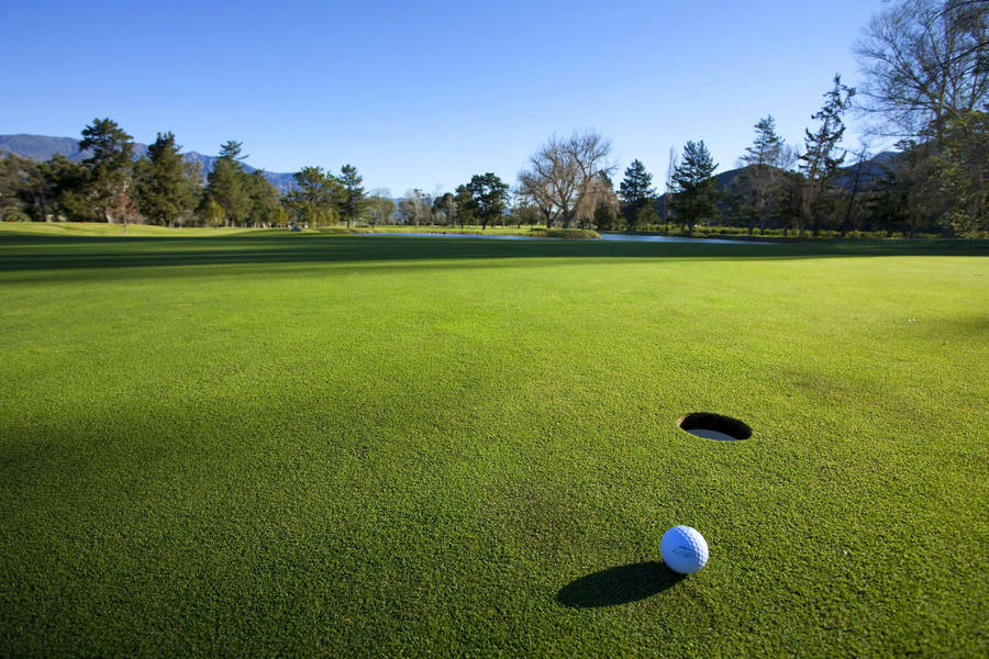 Desktop Del Campo Da Golf Sfondo