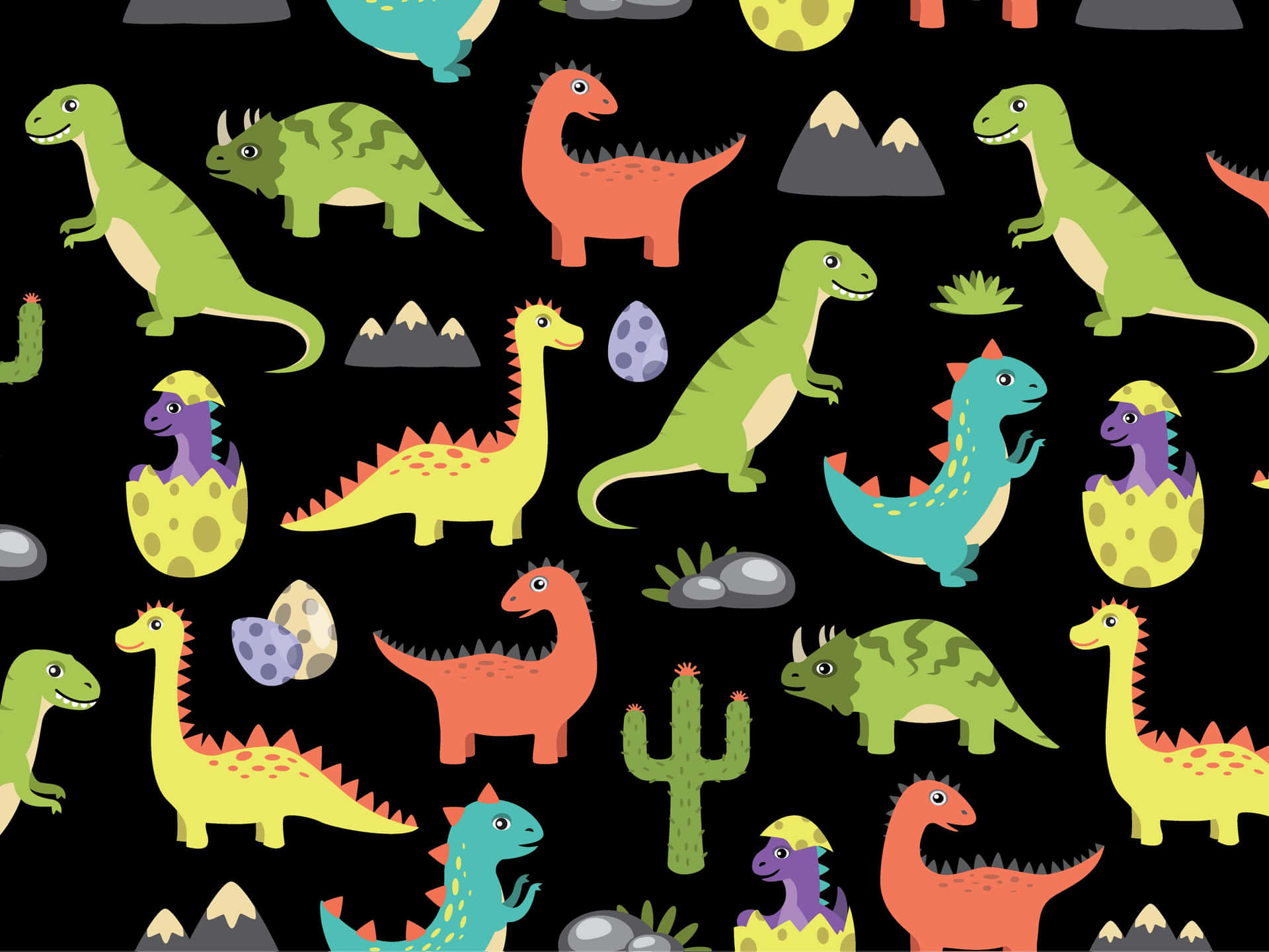 Desktop Dinosaurus Lucu Wallpaper