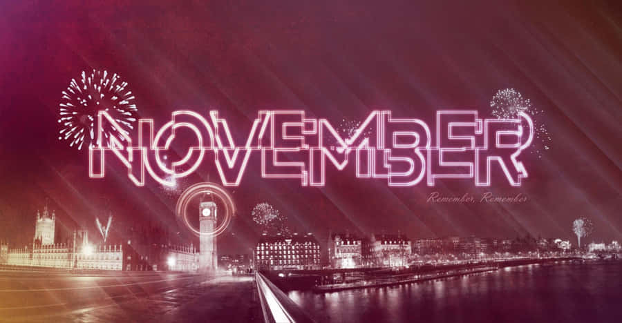 Desktop Hintergrund Für November