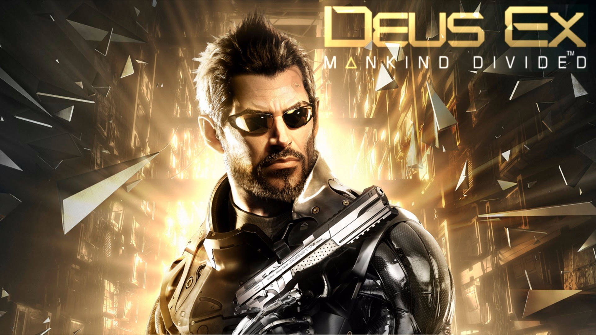Deus Ex Mankind Divided Background Wallpaper