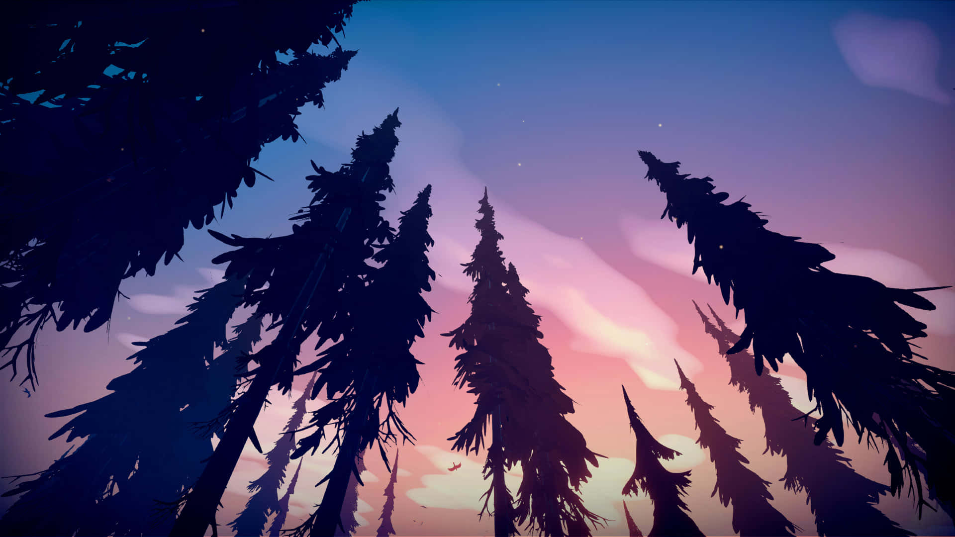 Di Antara Pohon Wallpaper