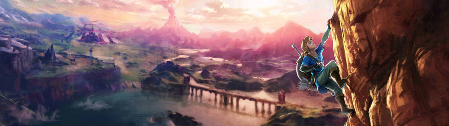 Die Legende Von Zelda Breath Of The Wild Wallpaper