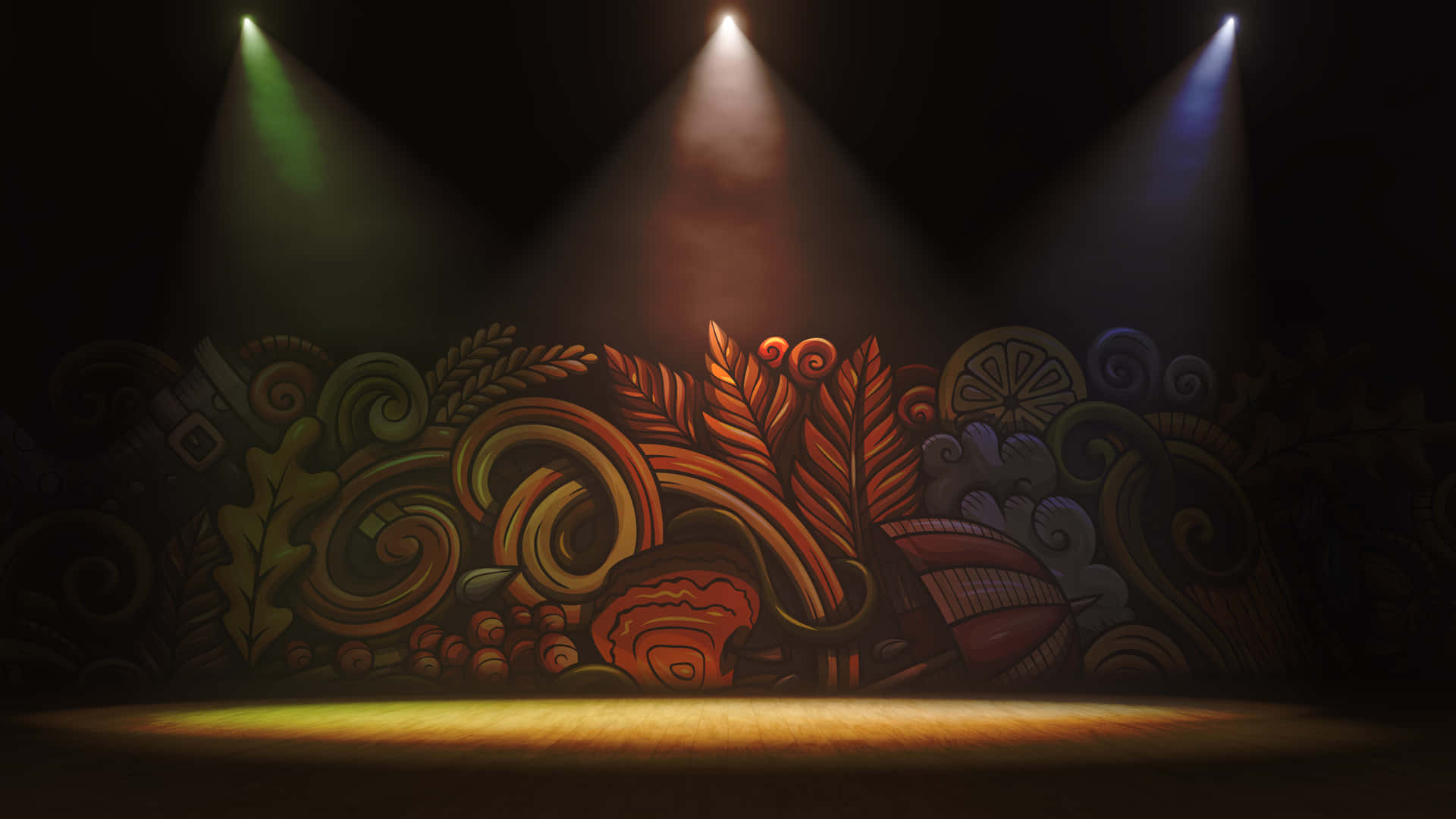 Dinding Grafiti Wallpaper