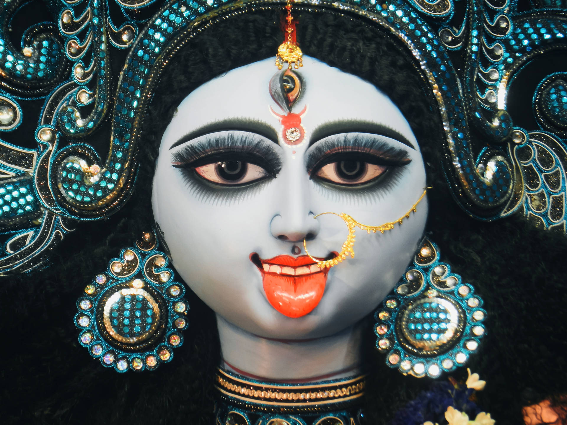 Diosa Kali Fondo de pantalla