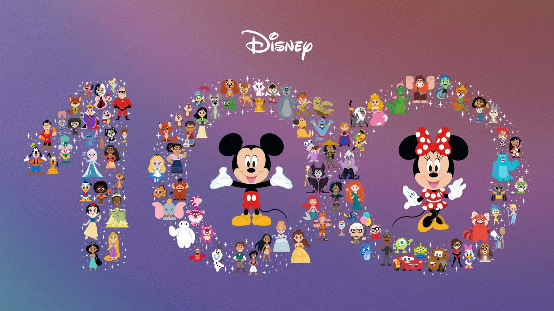 Disney 100 Wallpaper