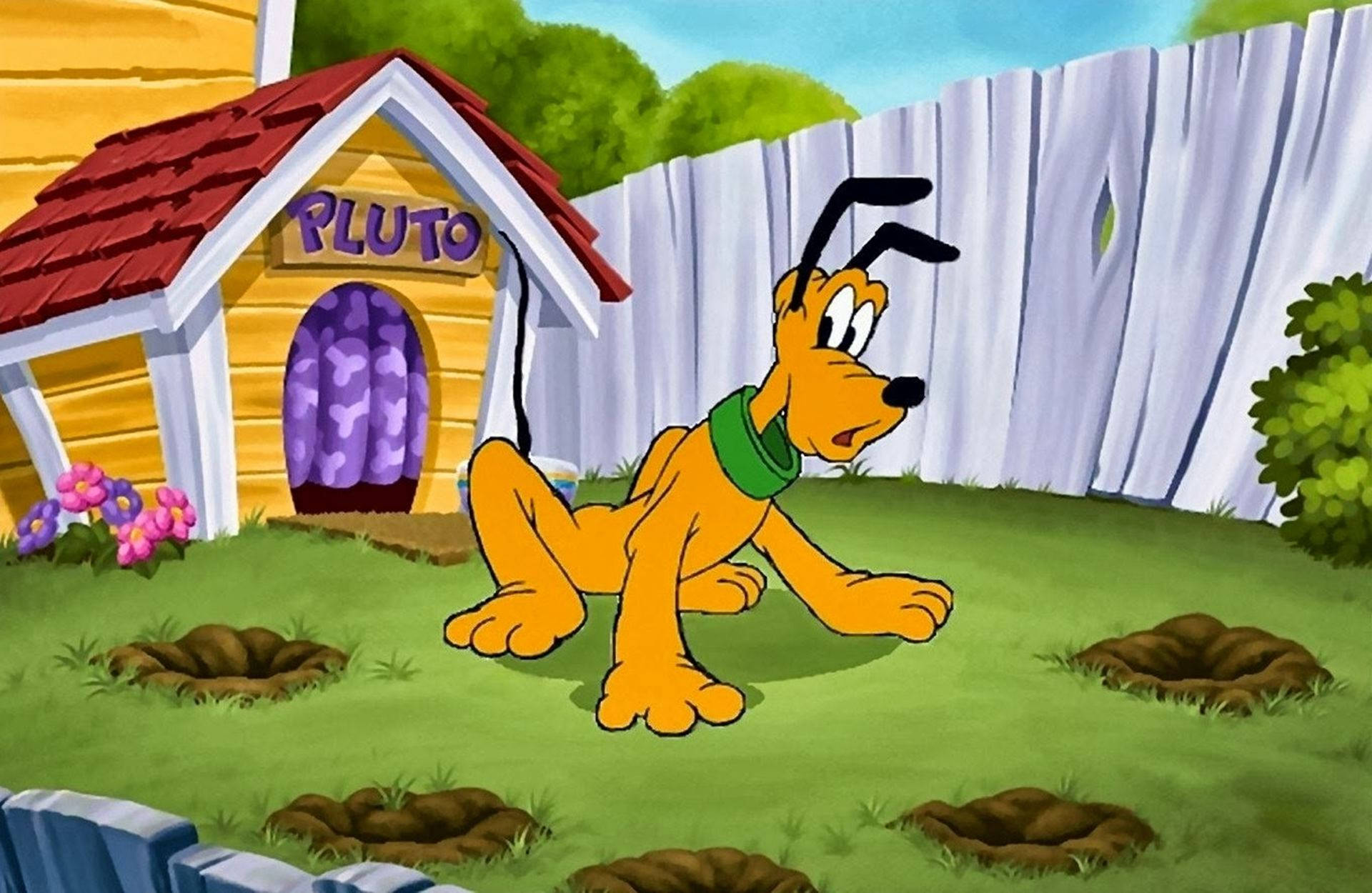 Disney Pluto Achtergrond