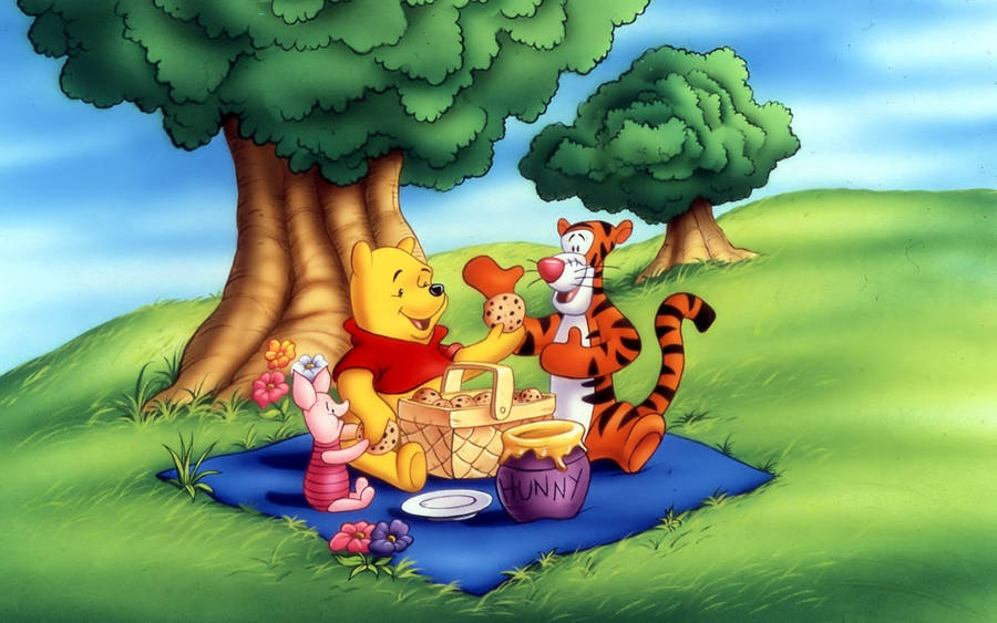 Disney Winnie The Pooh Achtergrond