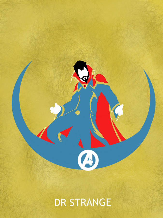 Doctor Strange Minimalist Bakgrunnsbildet