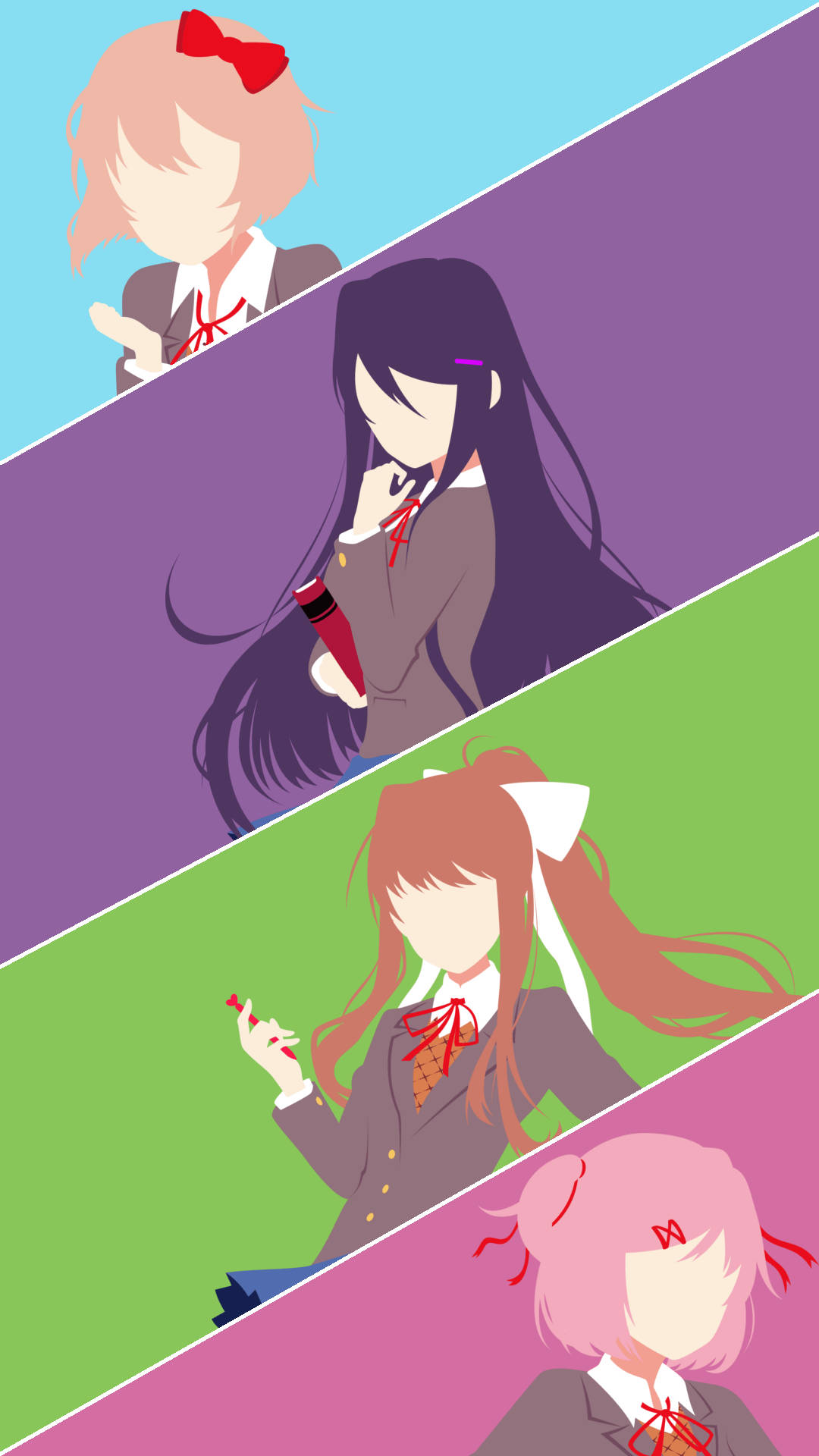 Doki Doki Literature Club Fond d'écran