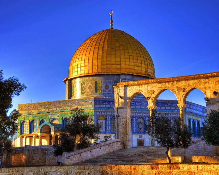 Dome Of The Rock Pictures Wallpaper