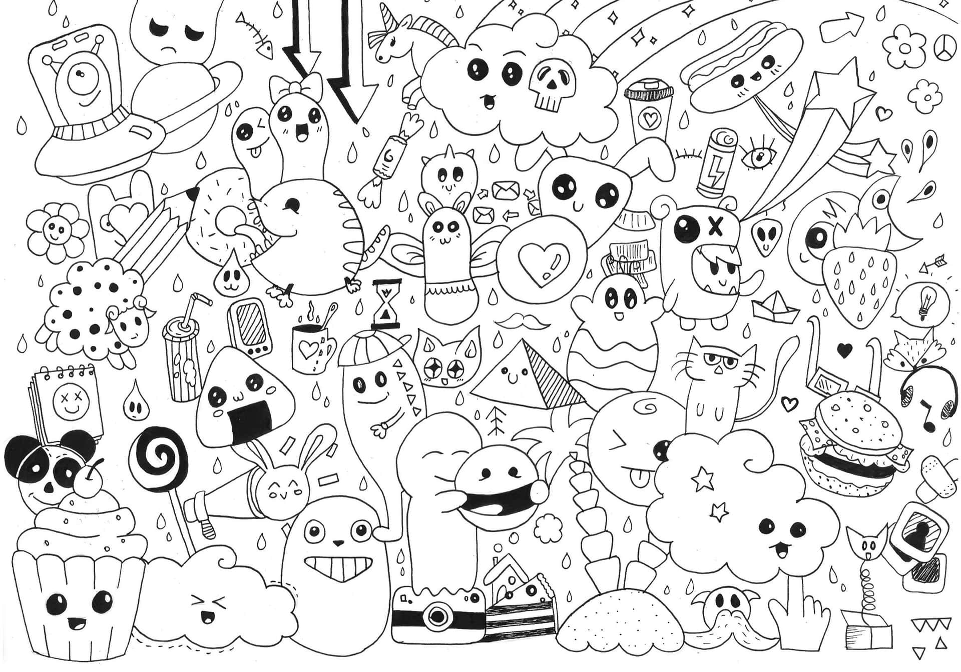 Doodle Pictures Wallpaper