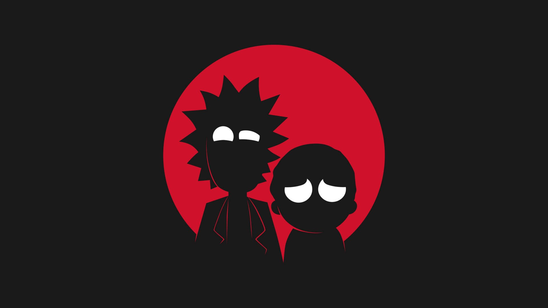 HD wallpaper: TV Show, Rick and Morty, Minimalist, Rick Sanchez