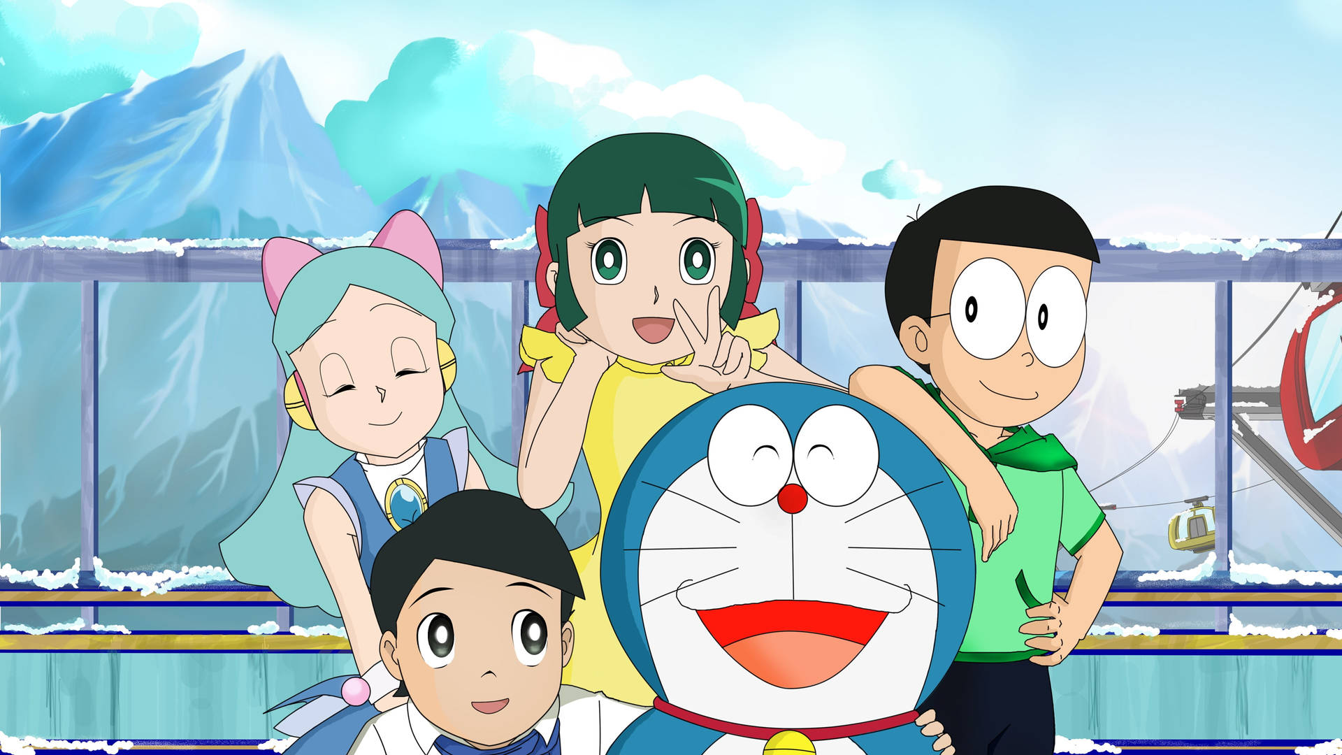 Doraemon Hintergrund