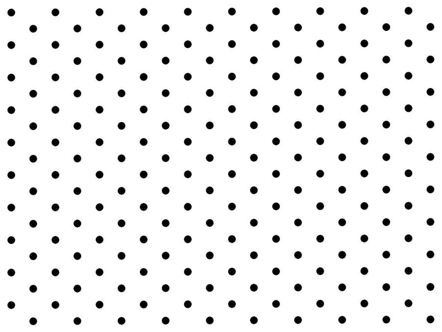 Wallpaper with repeating black dot pattern on white background — Dot Background