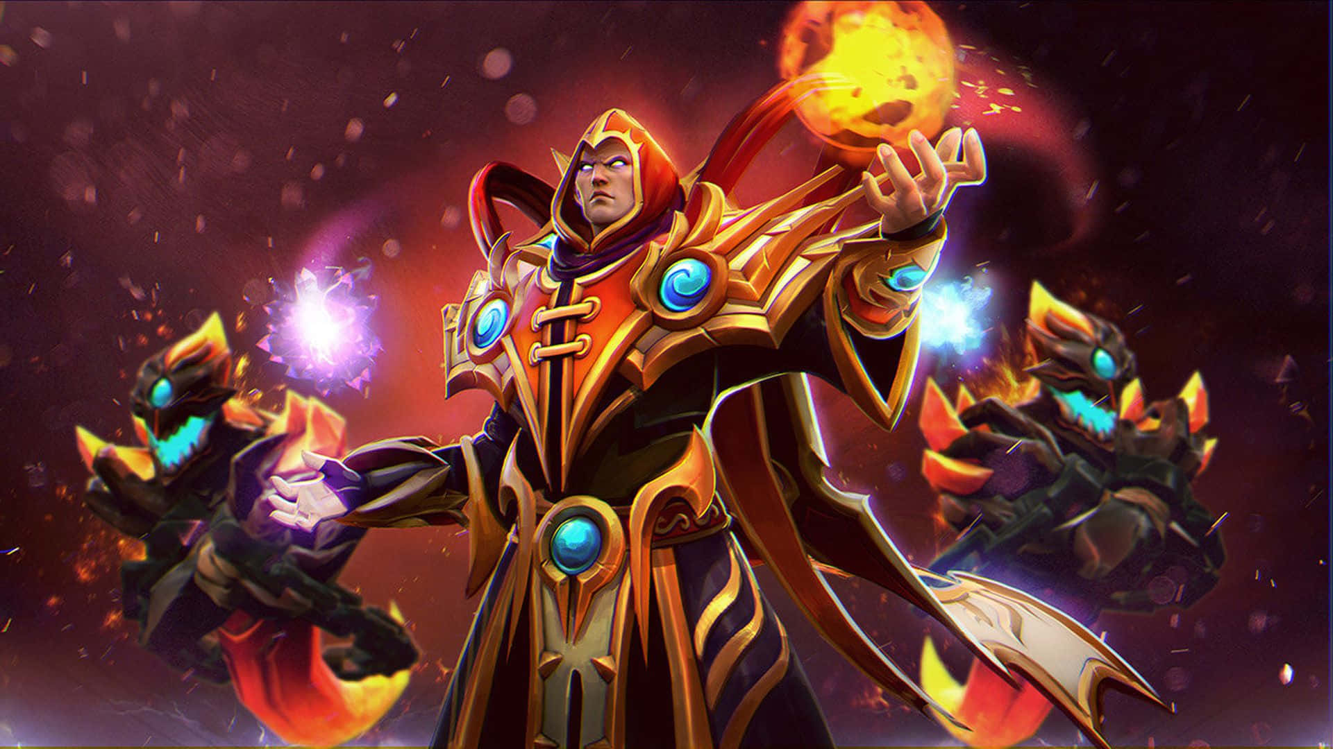 Dota 2 Invoker Achtergrond