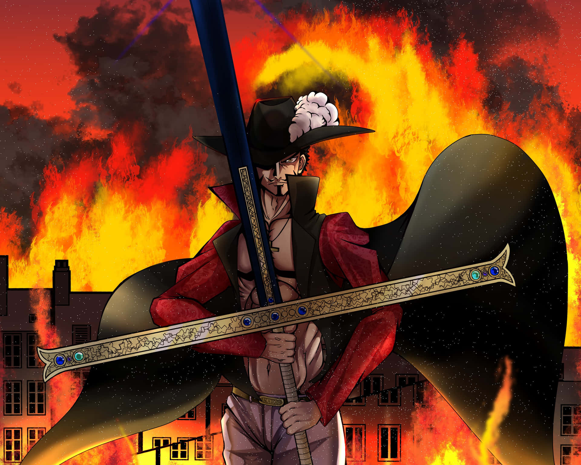 Dracule Mihawk Taustakuva