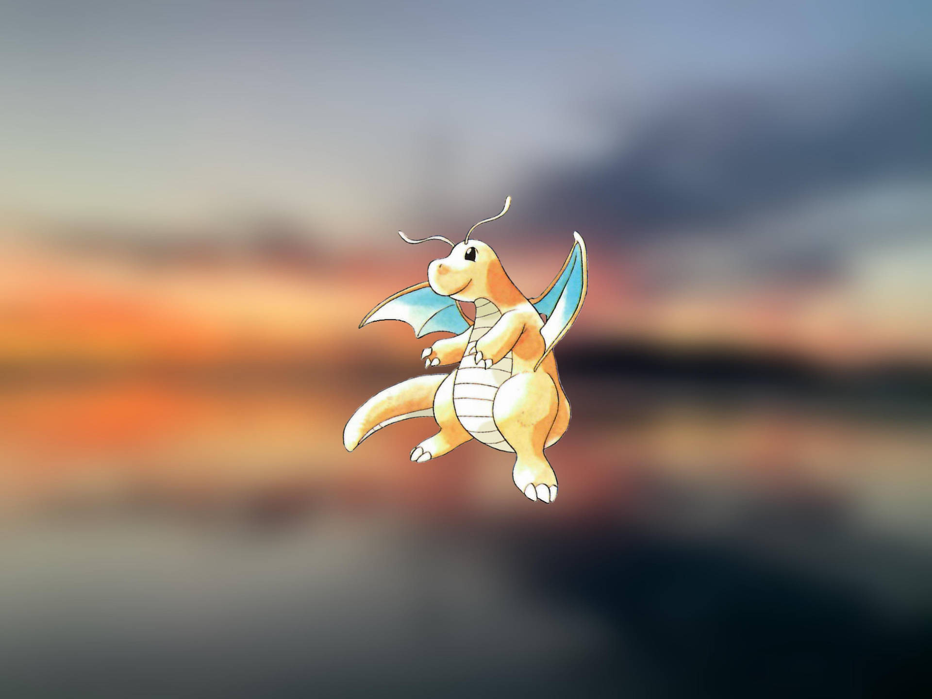 Dragonite Bakgrunnsbildet