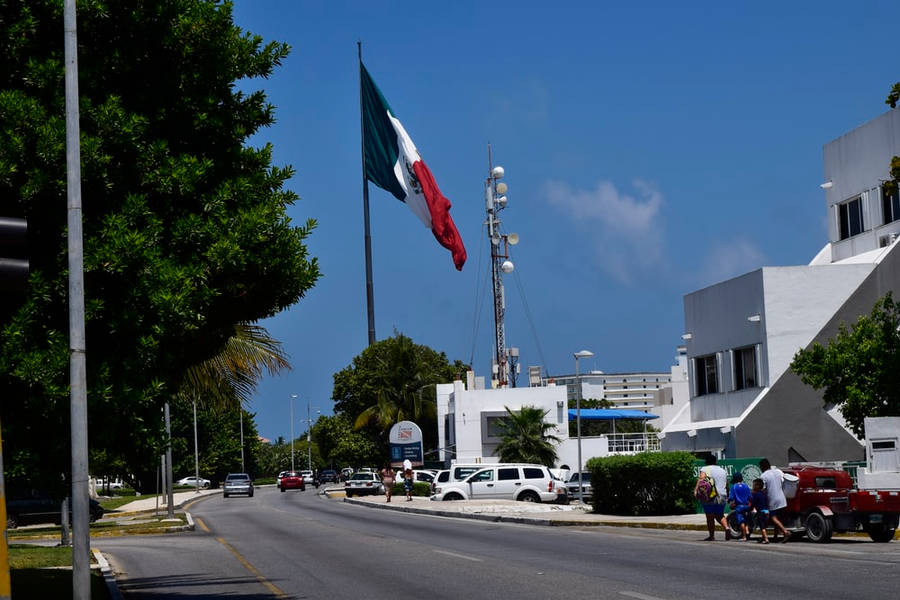 Drapeau Du Mexique Fond d'écran