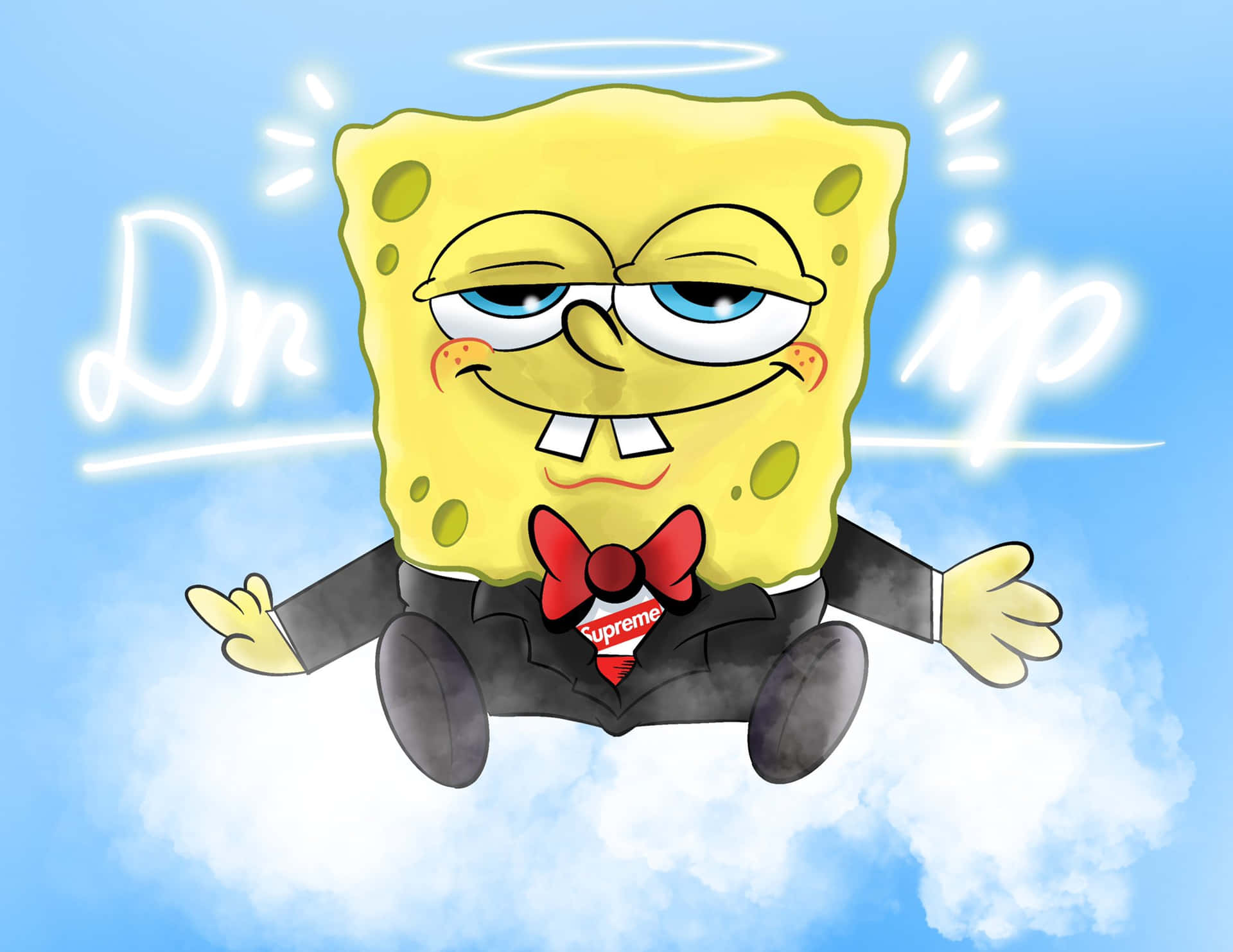 Drippy Spongebob Wallpaper