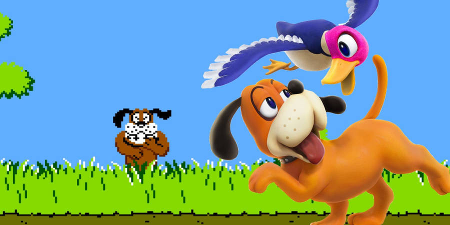 Duck Hunt Achtergrond