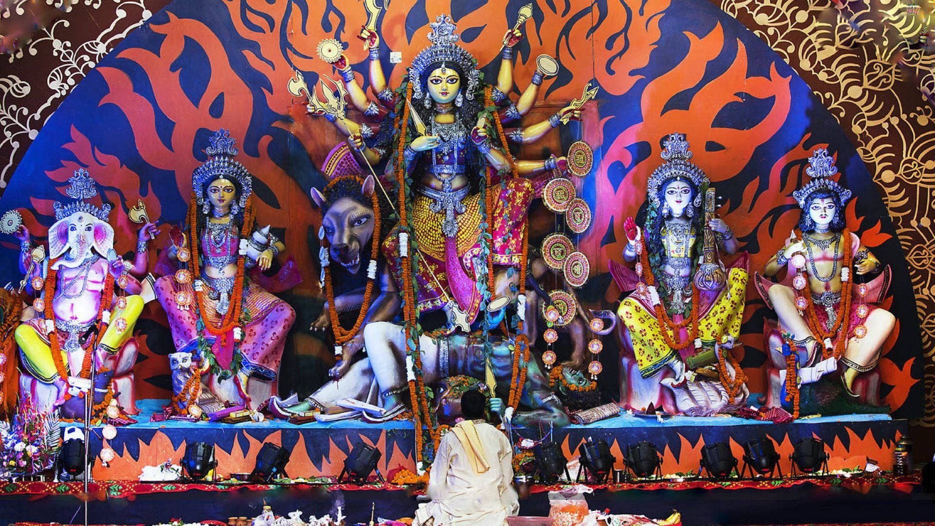 Durga Mata Hd Wallpaper