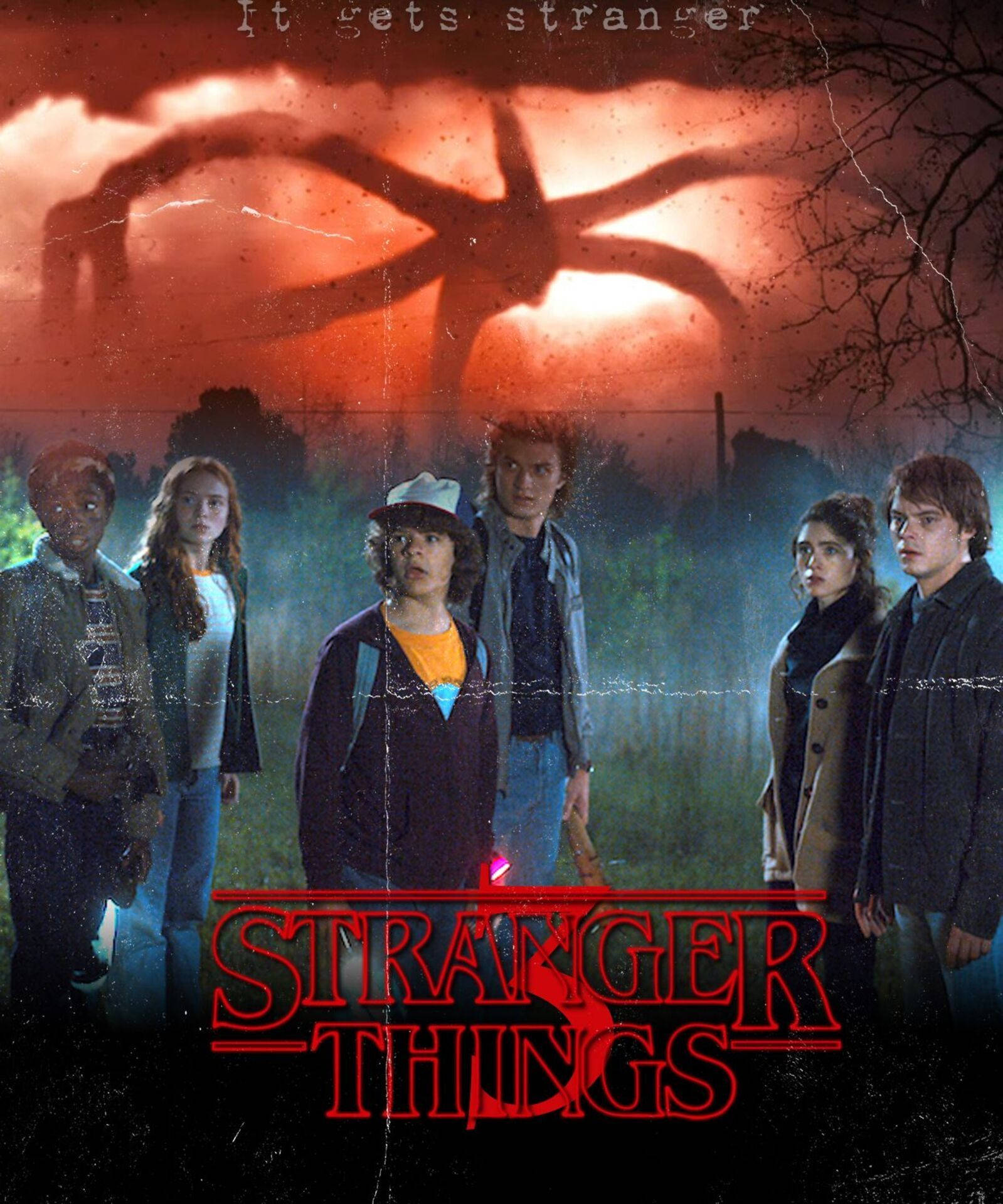 Stranger Things Season 4 Poster Wallpaper 4K 2521h