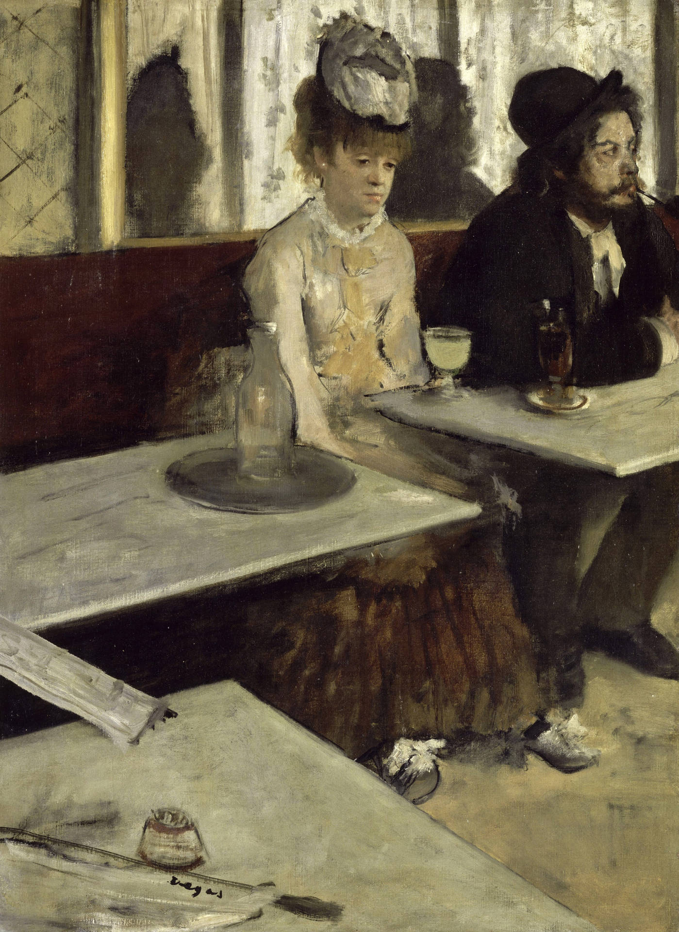 Edgar Degas Achtergrond