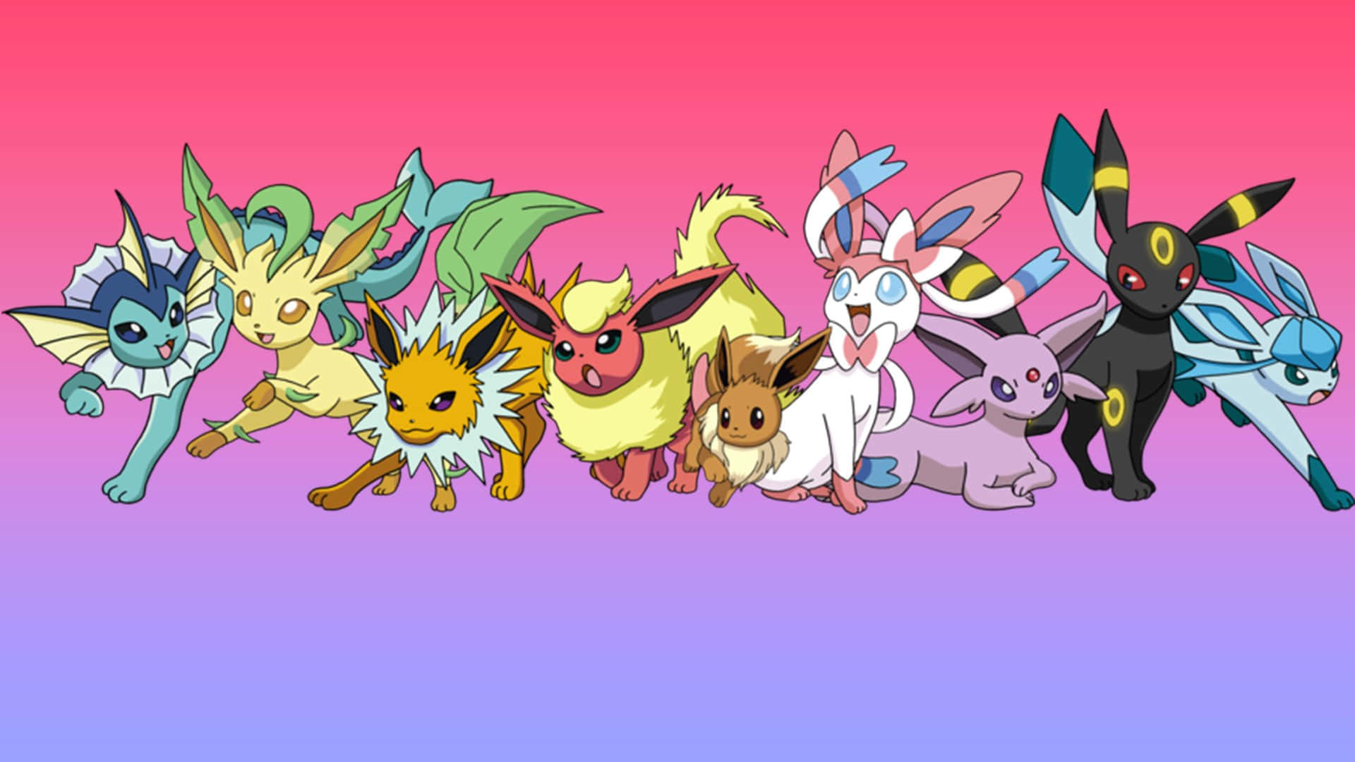 Eevee Evolusi Wallpaper