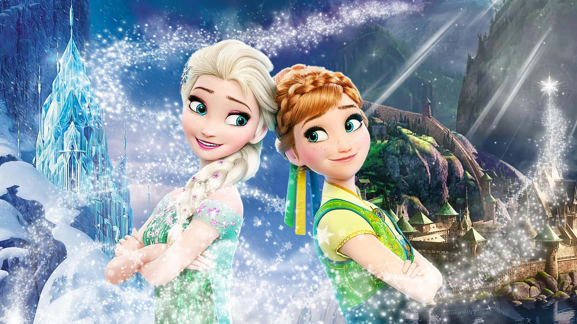 Elsa And Anna Pictures Wallpaper